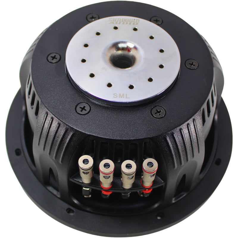 Sundown Audio SML Series 8" 300W RMS 4-Ohm DVC Shallow Mount Subwoofer/SML-8-D4