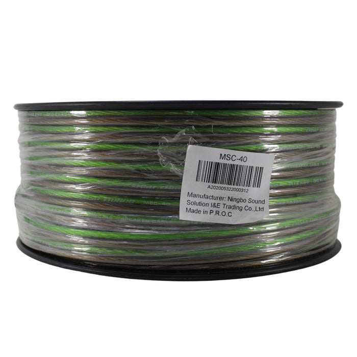 Deaf Bonce Car Audio 12 AWG Oxygen Free Copper Speaker Wire Black/Green Lot