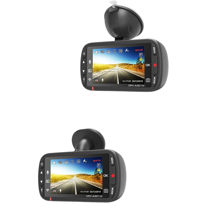 Kenwood 2.7" 2.0 Megapixel Dashboard Camera with Wireless Link/Built In GPS