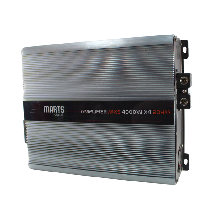 Marts Digital MXS Series 4 Channel 4K Class D 2-Ohm Amplifier OPEN BOX