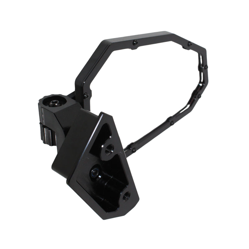 KEMIMOTO Adjustable Shatterproof Aluminum UTV Side Mirrors for Can-Am & Polaris OPEN BOX