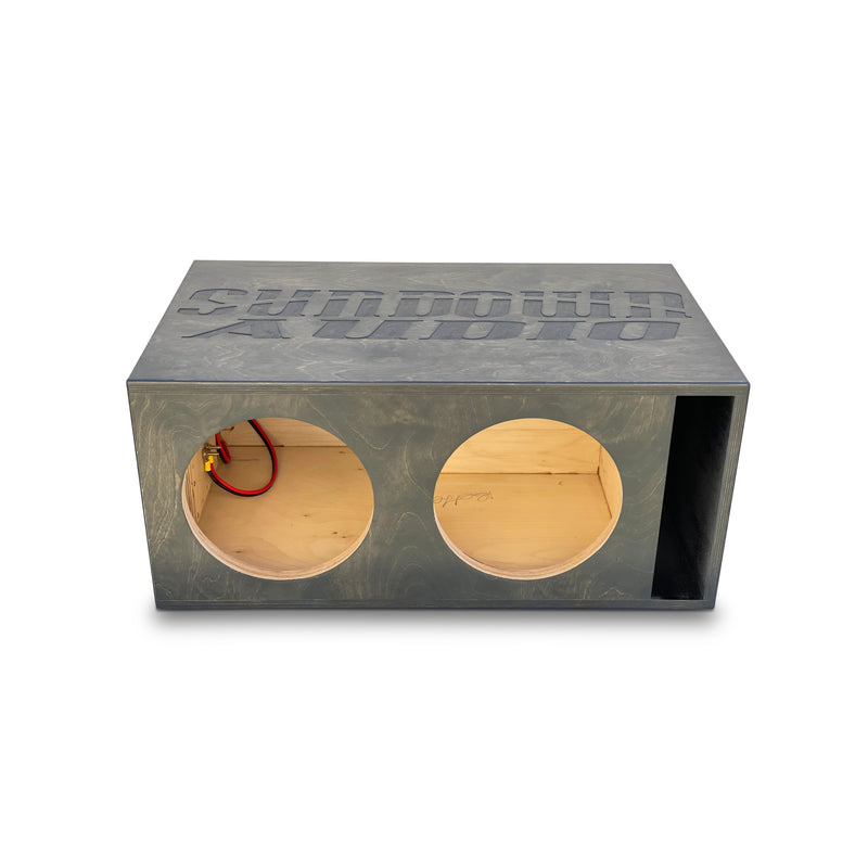 Dual 10" Birch Ported Subwoofer Box for Sundown v4 NS Series