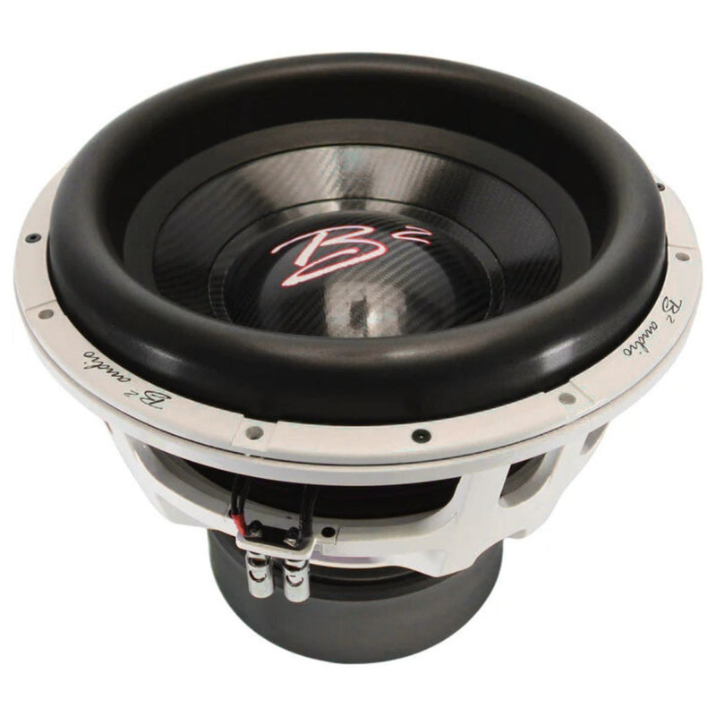 B2 Audio Rage 4800 Watt 1-Ohm Monoblock Amplifier w RAGEXL V2 15" Subwoofer