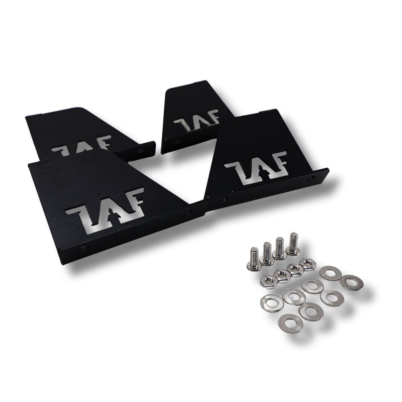 LAF Flipped Amp Racks | Heavy Duty 10-Gauge Steel Amplifier Flip Mounts Set of 4