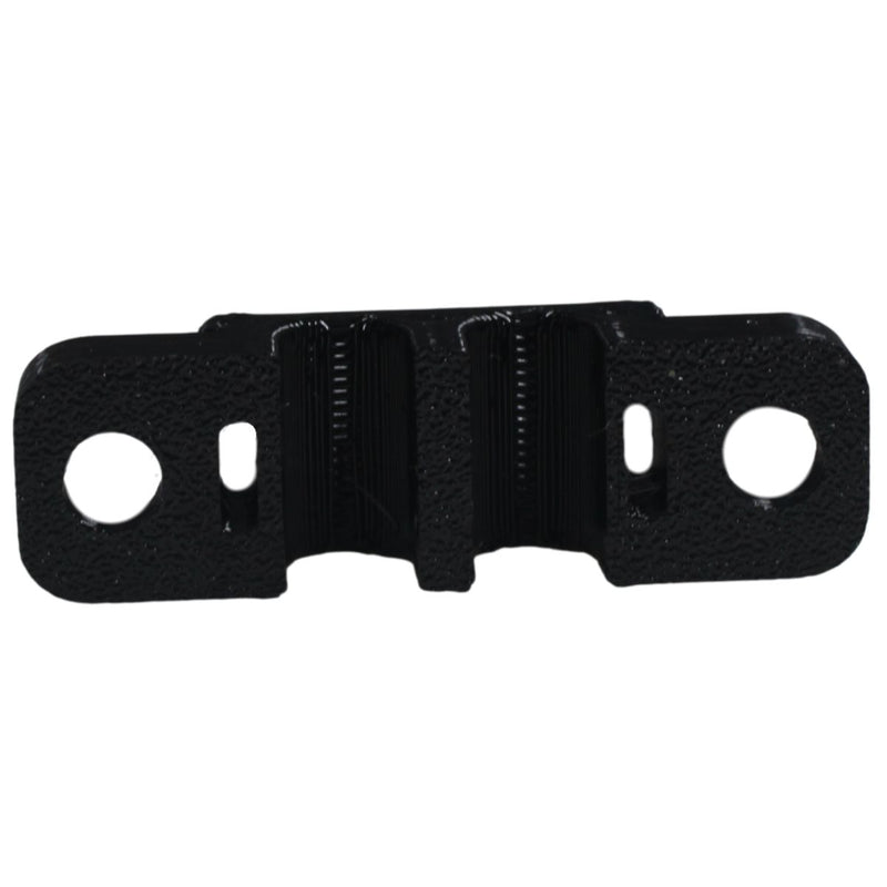 8 Gauge Cable Management Wire Comb Dual Slot Can Use w/ Cable Tie Red/Black