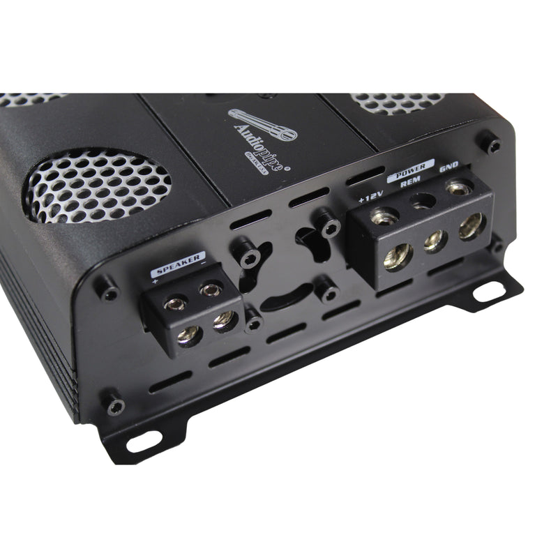 Audiopipe Pro 12" 300W 4-Ohm Subwoofer Pair + 800W Class D Full-Range Amp Combo