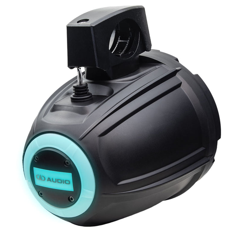 Pair of 6.5" 100w RMS 4-Ohm Marine RGB LED Tower Speakers DD Audio