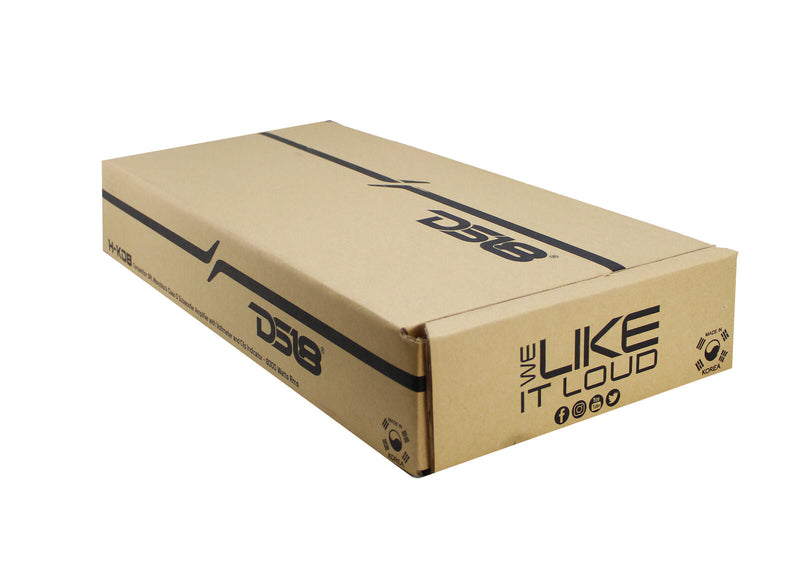 DS18 H-KO8 Hooligan Monoblock 8000W Amplifier w/ Voltmeter and Clip Indicator