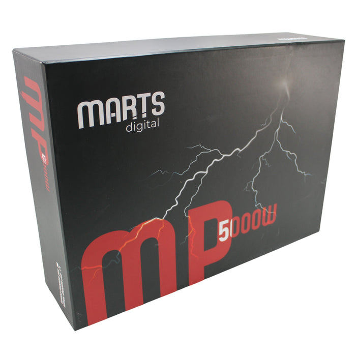 Marts Digital Premium Monoblock Amplifier 5K Watts 1-Ohm Class-D MP-5000-1