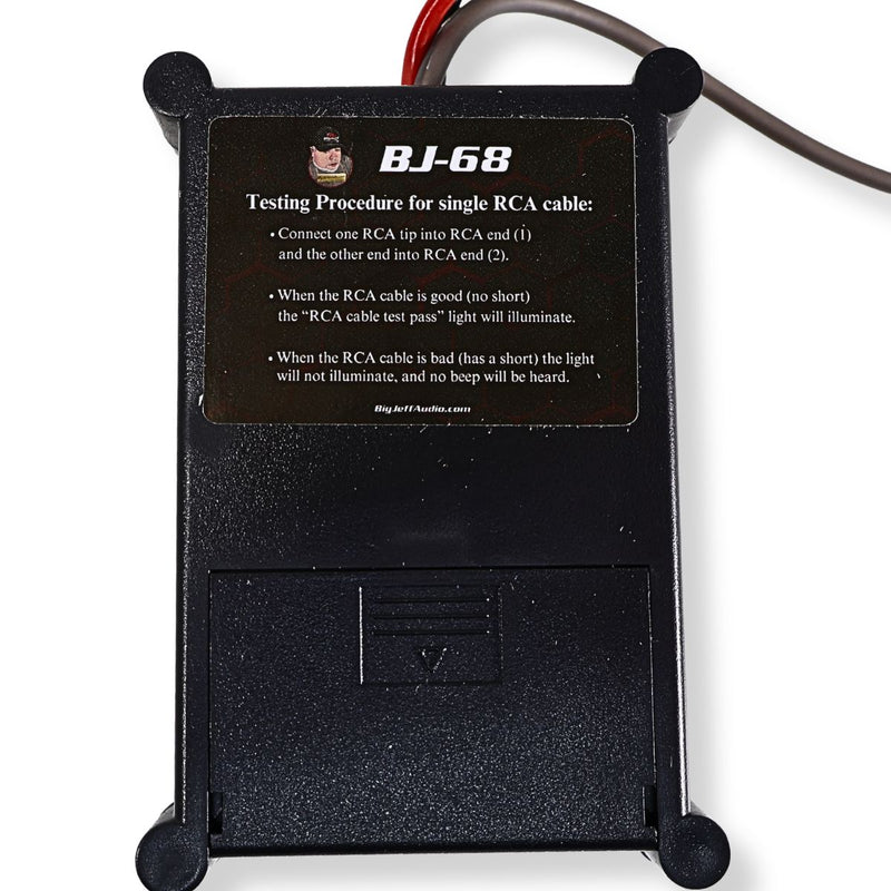 Handheld 9V Speaker Polarity Tester and Tone Generator / RCA Tester