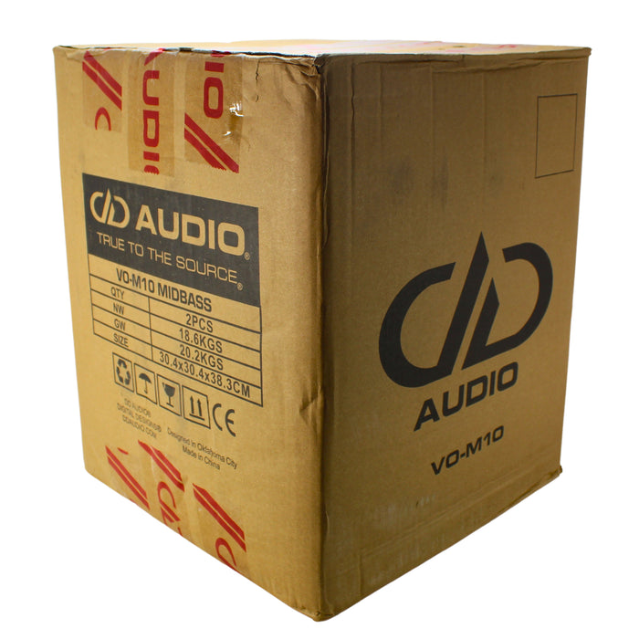 DD Audio Digital Designs 10" 1800 Watt VO-M Series Mid-Range Speaker VO-M10-S2