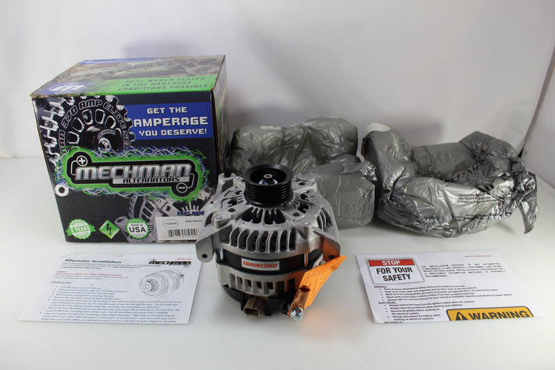 Mechman 240 Amp High Output Alternator for Select 4.6L/5.4L Fords OPEN BOX