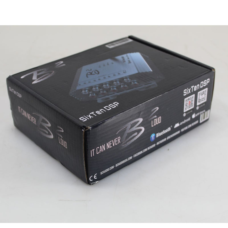 B2 Audio Metallic 4v 10 Channel DSP w/ Bluetooth iOS/Android App OPEN BOX