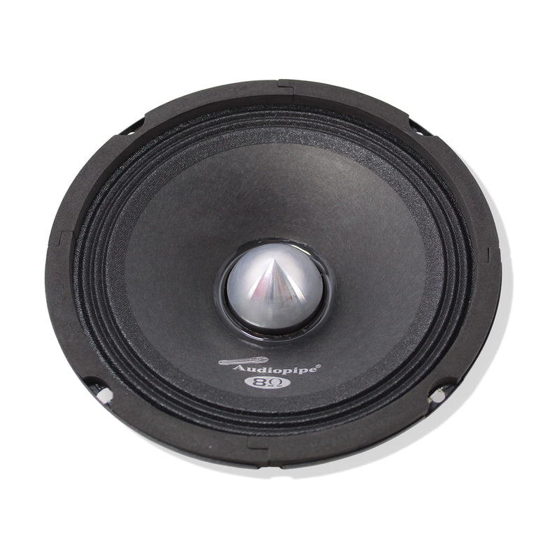 Audiopipe 6.5" Neo Mid Bass Car Audio Bullet Loud Speaker 250W 8 Ohm Black