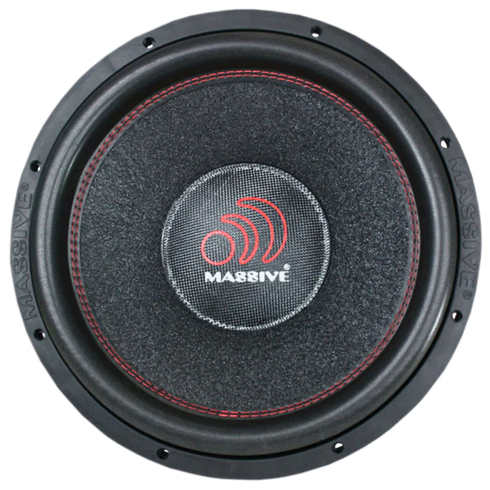 Massive Audio 12" 6000 Watt Subwoofer Dual 2 Ohm Voice Coil HIPPOXL122R