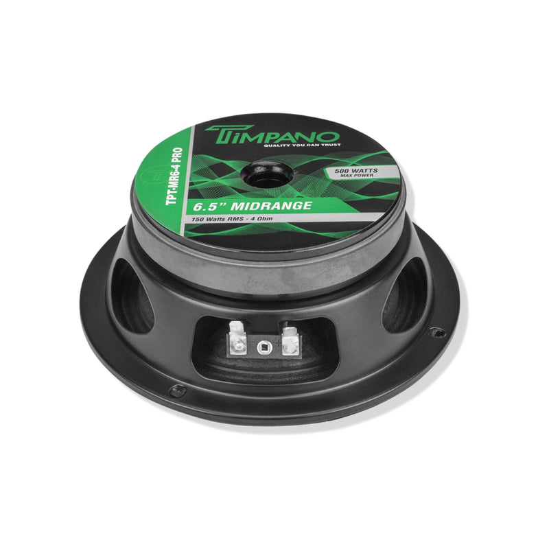 2 Pair Timpano 6.5" Pro Midrange Loud Speakers 2000W 4 Ohm TPT-MR6-4-PRO