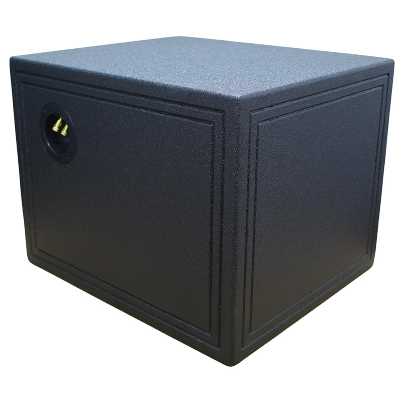 Pipemans Installation Single 15" Vented and Coated Subwoofer Box 1" Baffle
