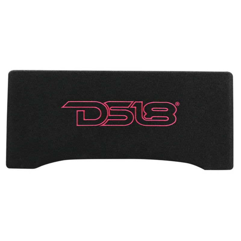 10" 600 Watt RMS 2-Ohm Under Seat Shallow Subwoofer Enclosure DS18 DFPU110iX