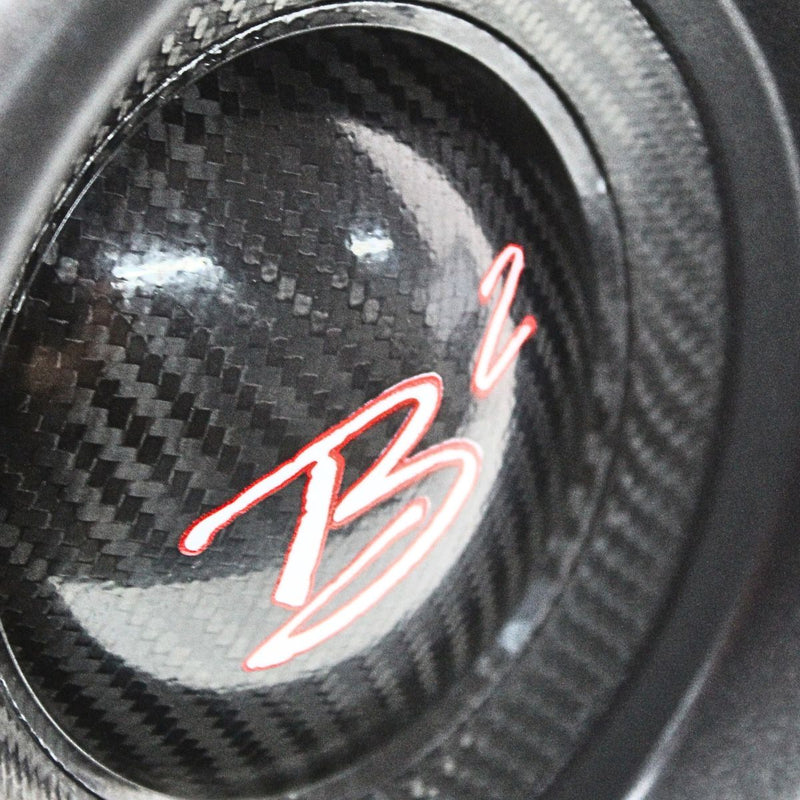 B2 Audio 8" Carbon Fiber Subwoofer RAMPAGE8 V3 1000W RMS Dual 2 Ohm