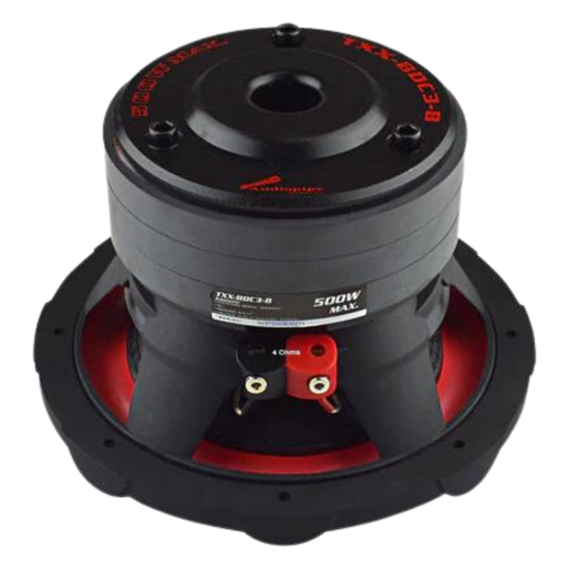 Audiopipe BD 8" Triple Stack Subwoofer 500 Watts PMPO, 250 RMS 4 Ohm TXX-BDC3-8