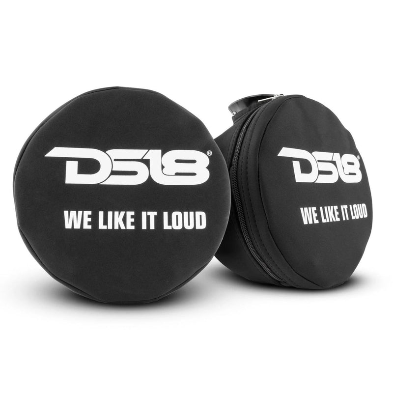 DS18 TPC8S 8" Marine Tower Speaker Covers Pair Black Waterproof for NXL-PS CF-PS