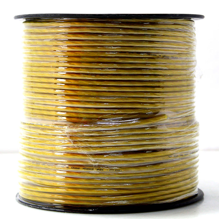 14 GA CCA 500ft Stranded Primary Power Ground Multicolor Wire Spool 7 Pack