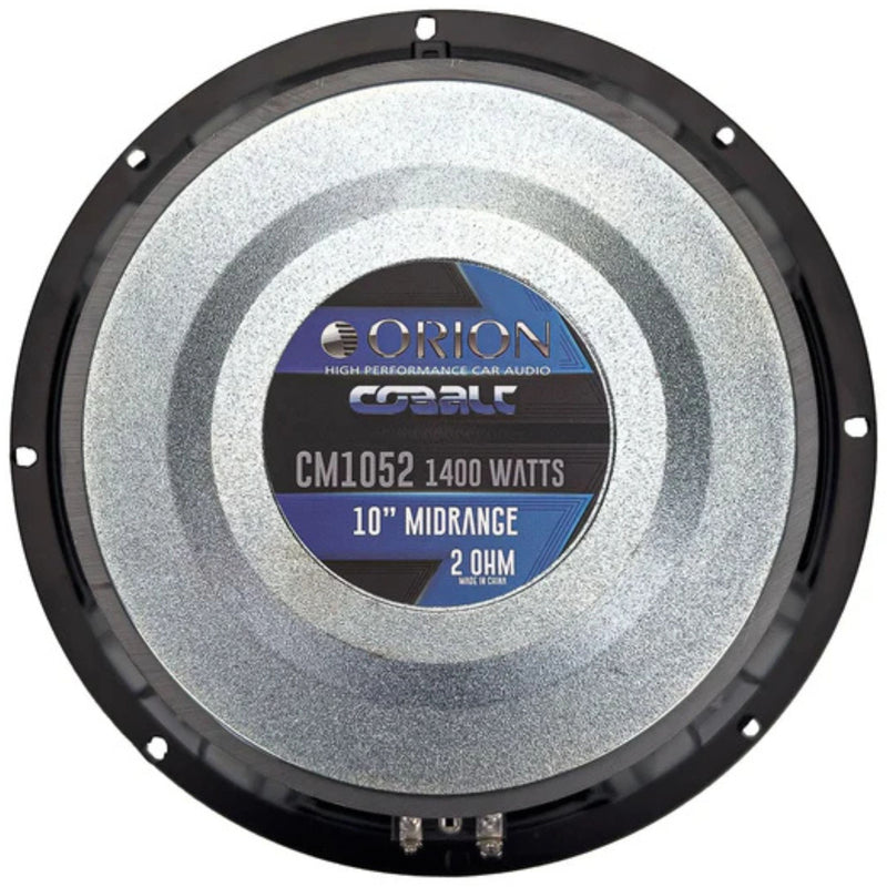 10" 350 Watt RMS 2-Ohm High Efficiency Midrange Bullet Orion Cobalt Car Speaker