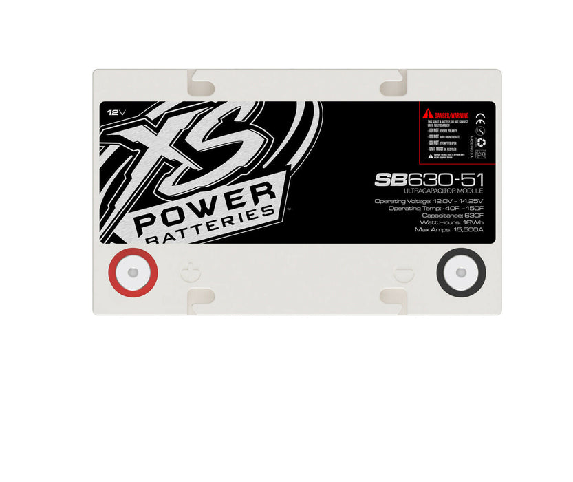 XS Power SB630-51 12 Volt 4000 Watts Group 51 630 Farad Super Capacitor Bank