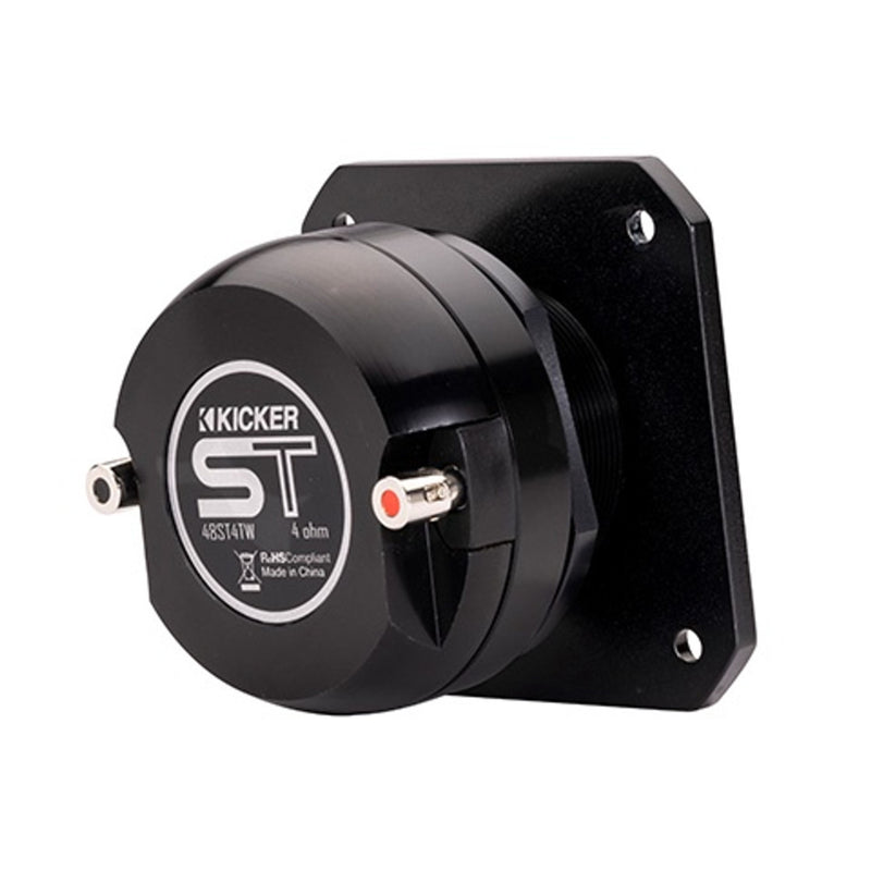 1.5" 50W RMS 4 Ohm Aluminum Dome Bullet Kicker ST-Series Tweeter KI-49ST4TW