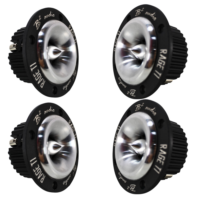 B2 Audio RAGE 1200.4 Amp + RAGE6P 6.5" Midrange + RAGE T1 NEO Tweeter Combo