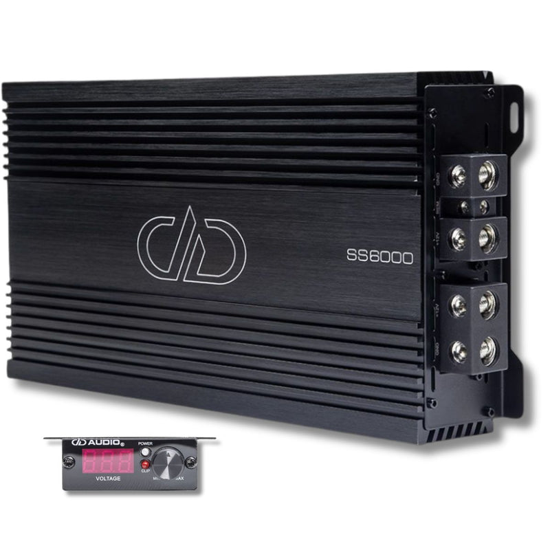 6000 Watts RMS Full Range Compact Monoblock Class D Amplifier DD Audio SS6000