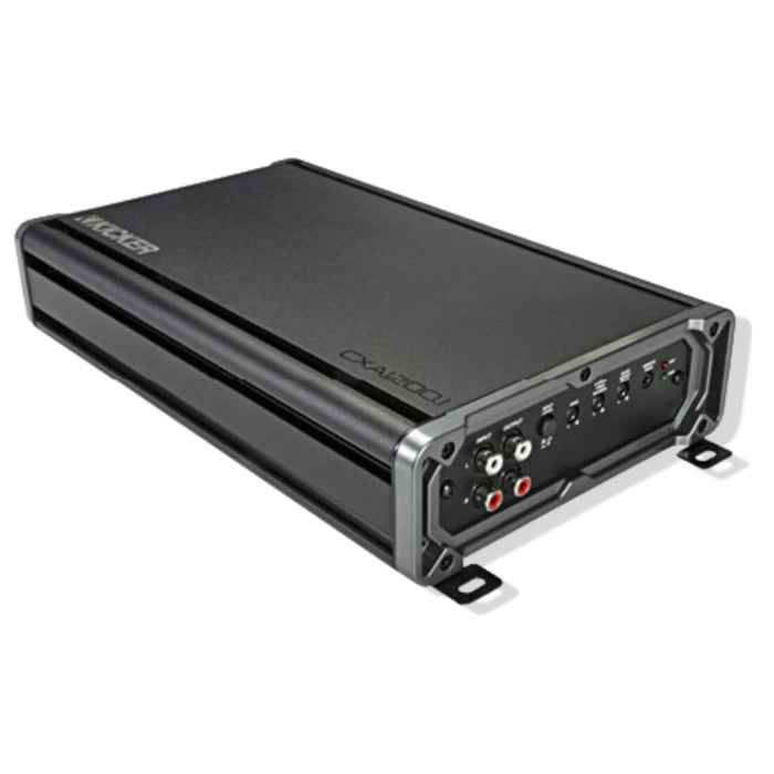 Kicker CX Series Monoblock Bass Amplifier Class D 2400W Peak 1 Ohm 46CXA12001T