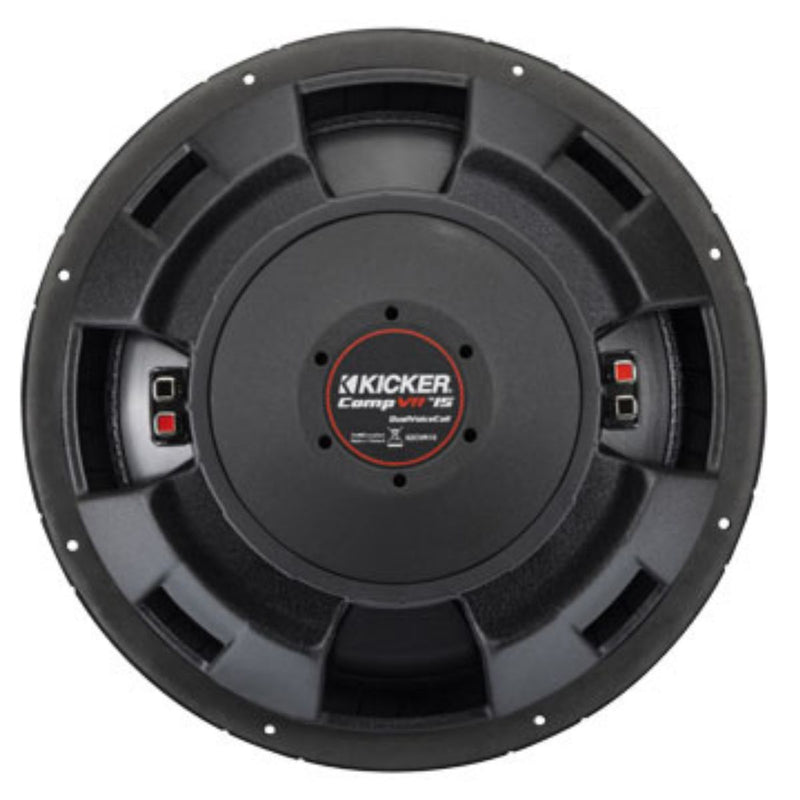 15" 1400W Dual 4 Ohm Car Subwoofer KICKER CompVR CVR154 DVC Round Bass Speaker