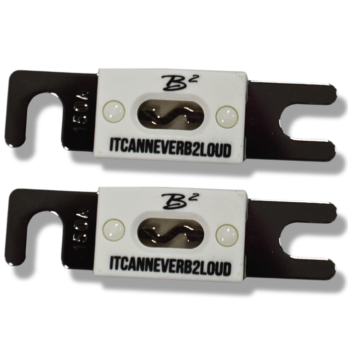 B2 Audio 150A ANL High Temperature Ceramic Fuse Pair B2-ANL-150