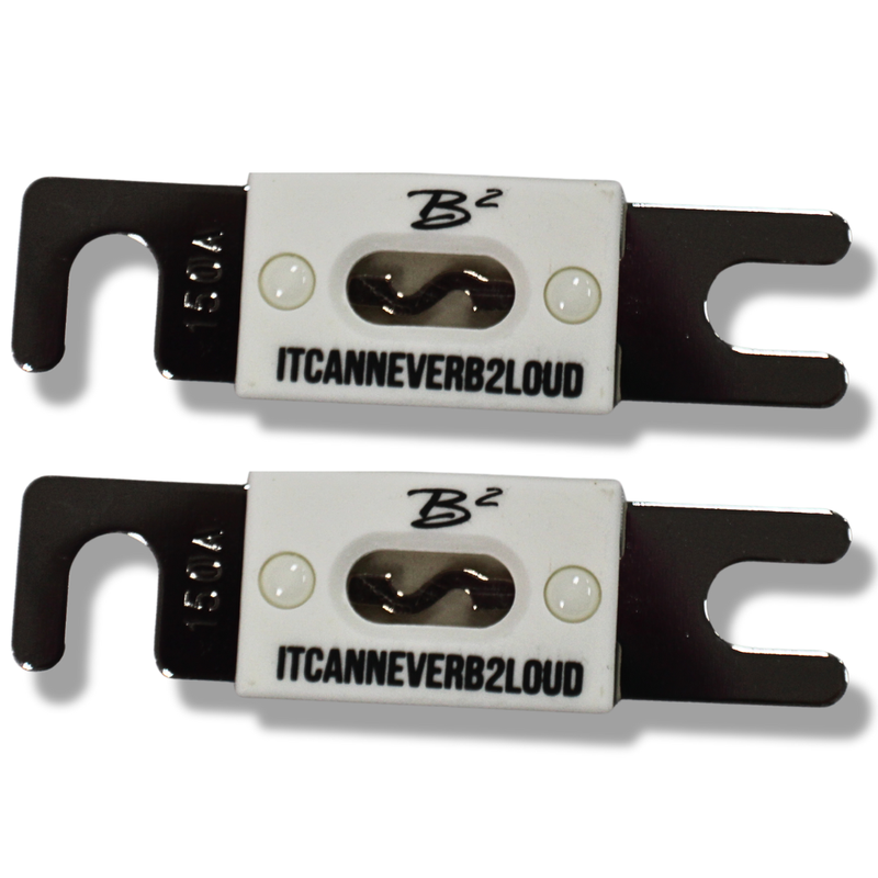 B2 Audio 150A ANL High Temperature Ceramic Fuse Pair B2-ANL-150