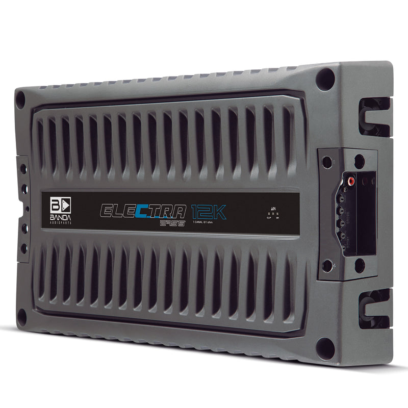 Banda ELECTRA Line Aluminum Brazilian 12K Watt 1-Ohm Monoblock Bass Amplifier