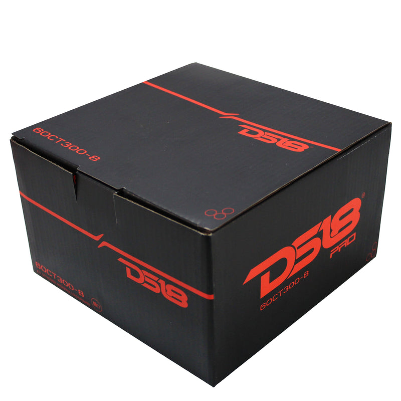 DS18 6.5" Midrange Octagon Loudspeaker 8 Ohm 300W RMS Pro Car Audio 6OCT300-8