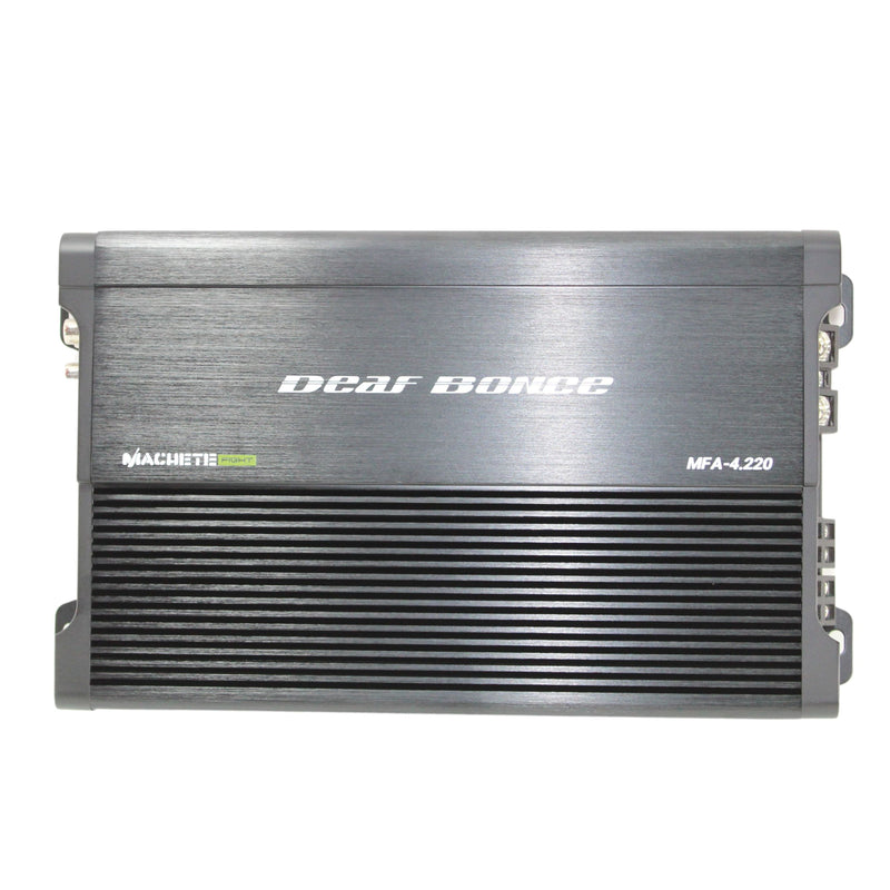 Deaf Bonce 4 Channel 1320W RMS Class D 4 ohms Machete Fight Amplifier MFA-4.220