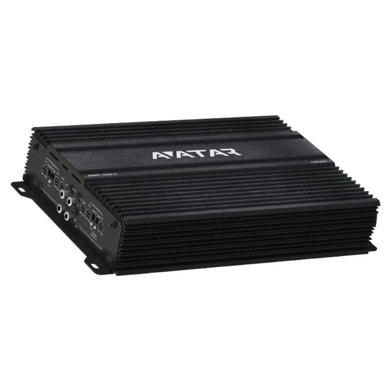 Upgrade your system with the AVATAR ABR-500.4. 4-channel Class AB amp delivers 120W x4 RMS, versatile crossovers, and clean sound. Top Amplifier View