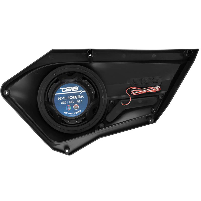 Polaris RZR Front Door Panels Loaded with NXL-IQ8 8" 175W RMS Coaxial Speakers