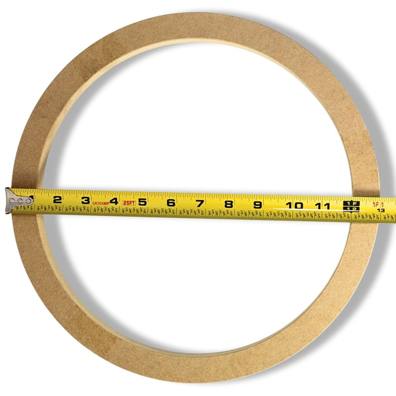 Install Bay 15" High Quality Wood MDF Speaker Spacer Ring Single 3/4" Depth SR15
