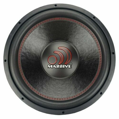 Massive Audio 2x 15" 2800W Subwoofers  W/ Monoblock 1500 Watt Amplifier Class D