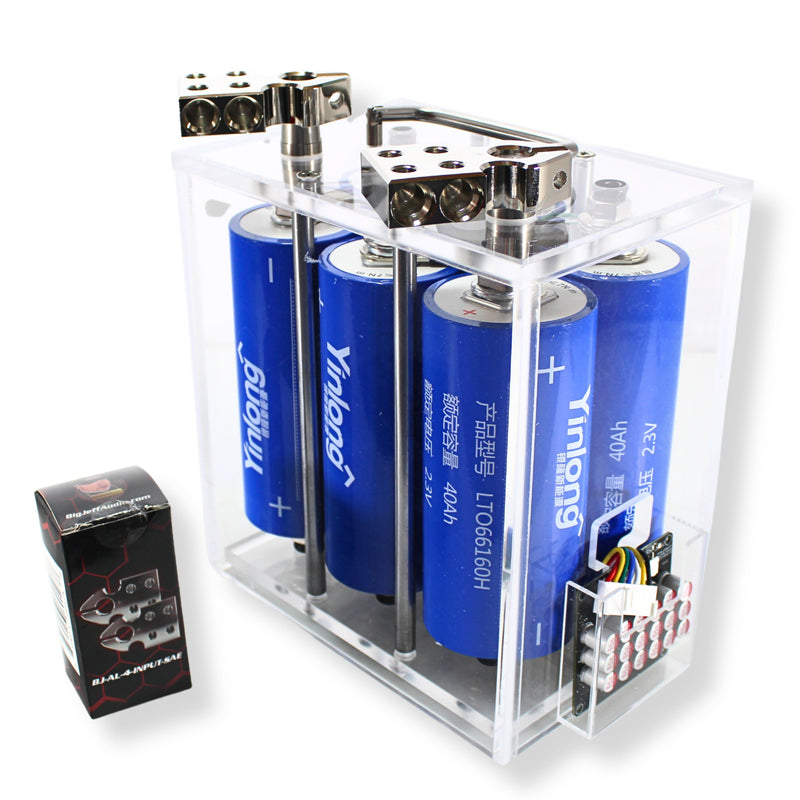 DIY Plug & Play Yinlong 40AH LTO Lithium Titanate 12v 6 Cell Bank w/ Balancer