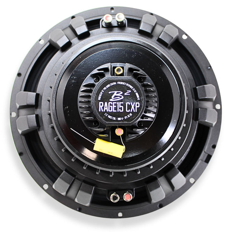 B2 Audio RAGE CXP 15" 400W RMS 4-Ohm DVC Woofer + 4-Ohm Compression Horn Hybrid Speakers