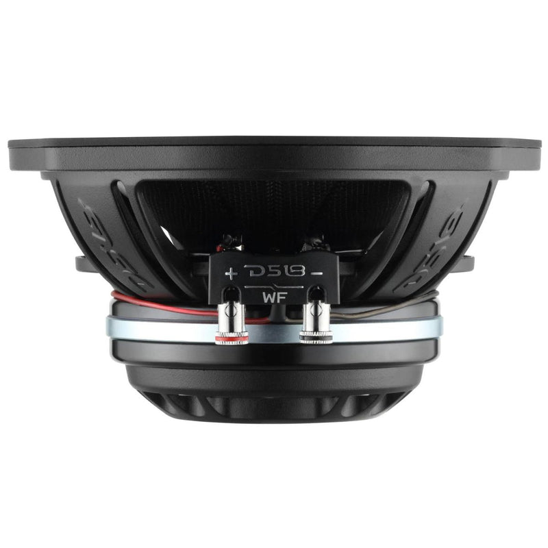 6x9" 250W RMS 4 Ohm Marine Hybrid Speakers Carbon Fiber DS18 NVY-69HDCFSL-N4