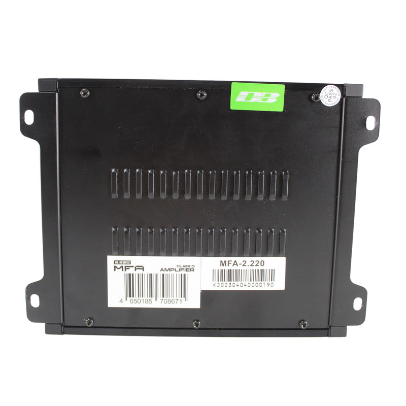 Deaf Bonce Machete Fight 220 Watt 2 Channel Class D Amplifier MFA-2.220 OPEN BOX