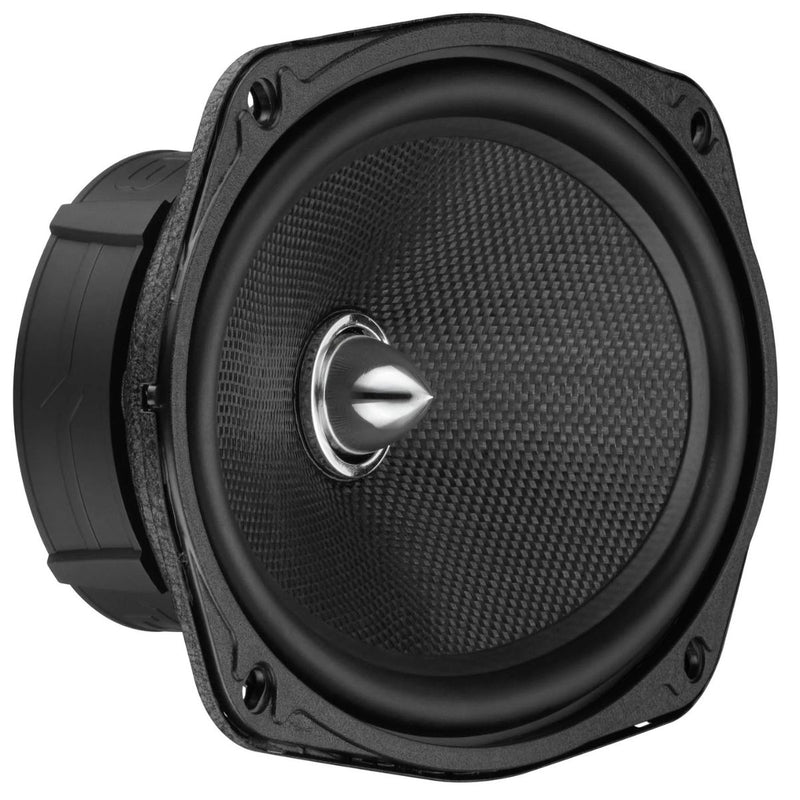 DS18 ZXI 6x9” 120W RMS 4-Ohm 2-Way Component Speaker Pair with Glass Fiber Cone