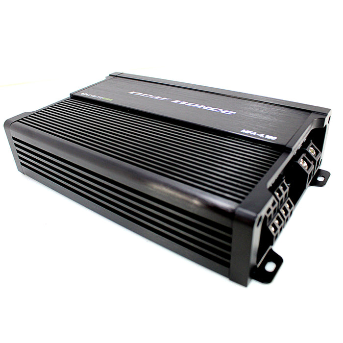 Deaf Bonce Machete Fight Amplifier 4-CH 1080W RMS Class D 4-Ohm / MFA-4.180