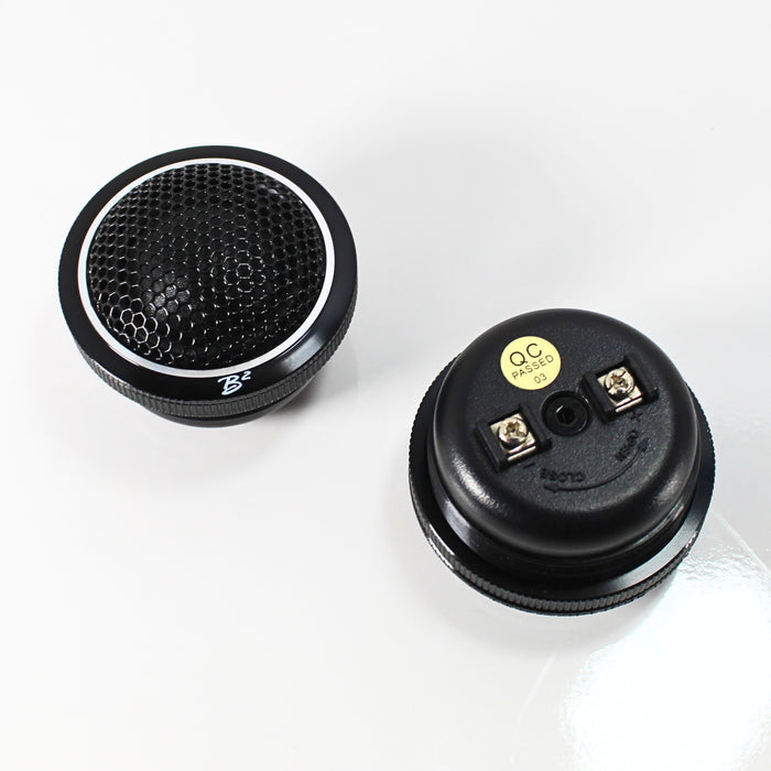 B2 Audio Pair of Mani Series 1.5" 15 Watts RMS 4 Ohms Flush Mount Tweeters