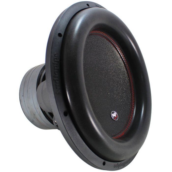 Audiopipe 15" 1400W RMS Dual2-Ohm Quad Stacked Subwoofer OPEN BOX 8601